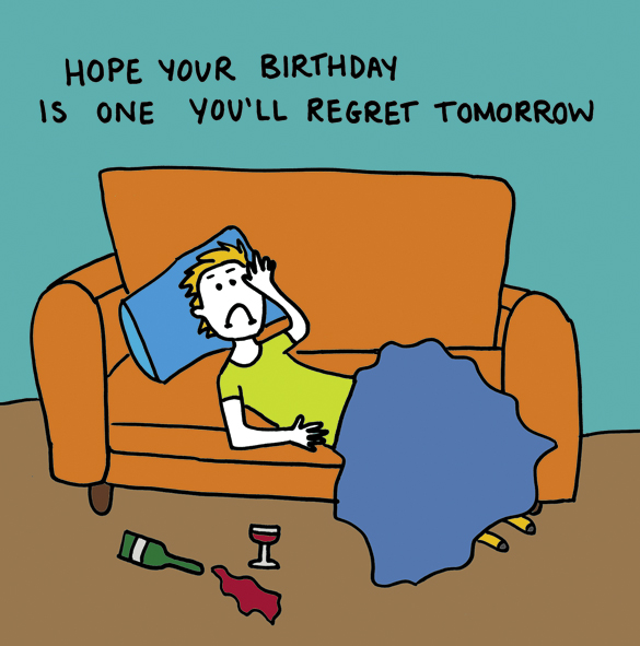Birthday regrets - Holy Mackerel
