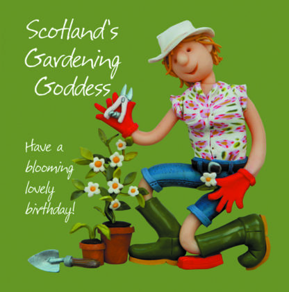 Scotland's gardening goddess