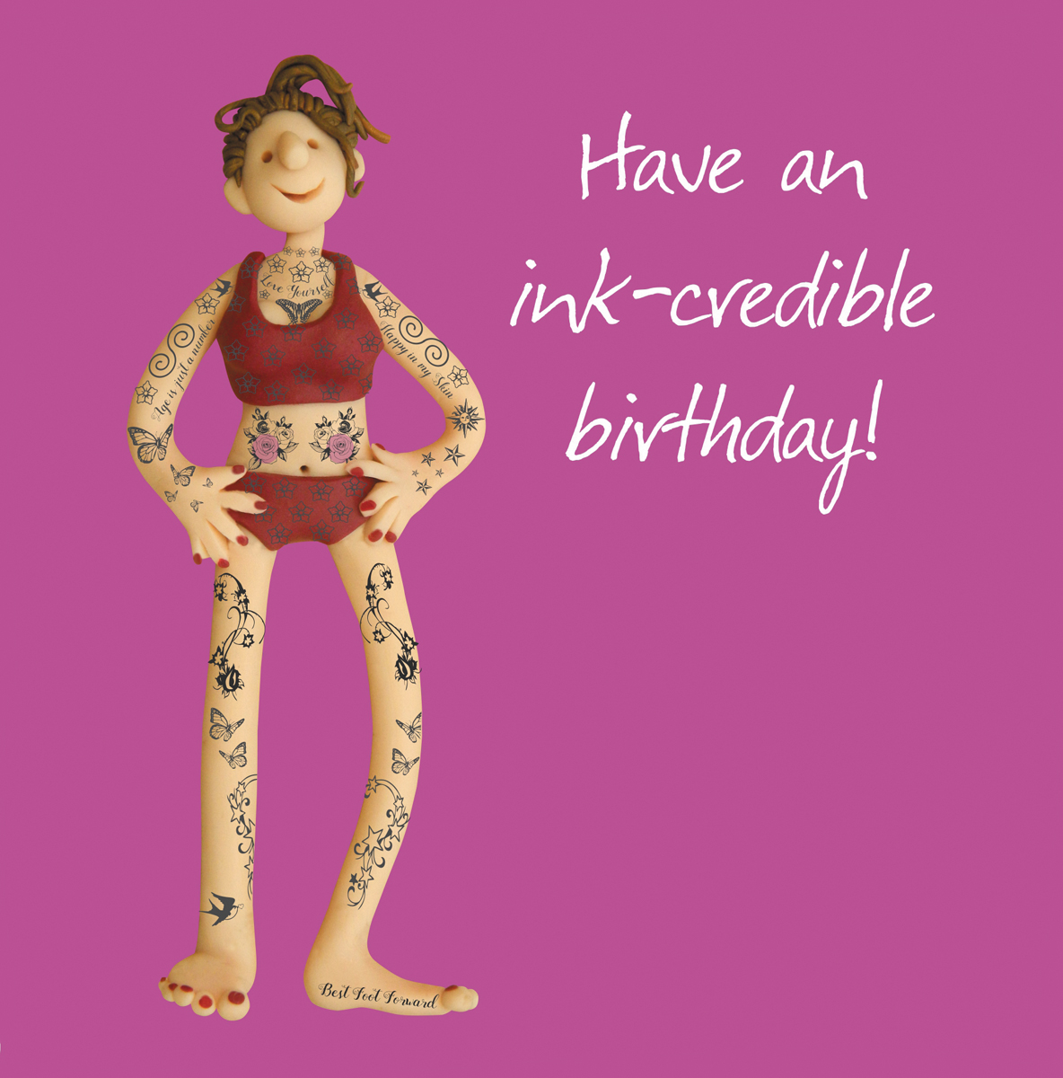 Ink-redible birthday (female) - Holy Mackerel