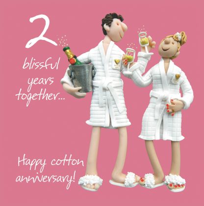 2nd anniversary - cotton robes