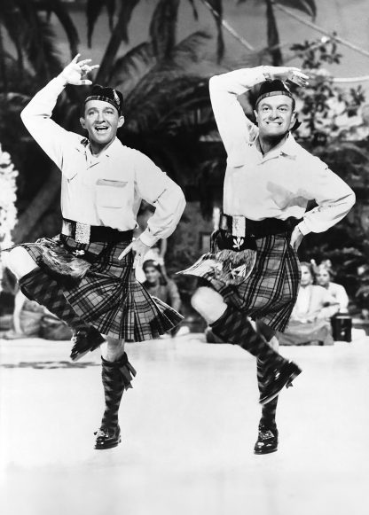 Bing and Bob in kilts